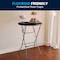 Flash Furniture Elon Commercial Grade 2.6-Foot Round Black Indoor/Outdoor Plastic Bar Height Folding Table DAD-YCZ-80R-2-BAR-BLK-GG - alternate 4